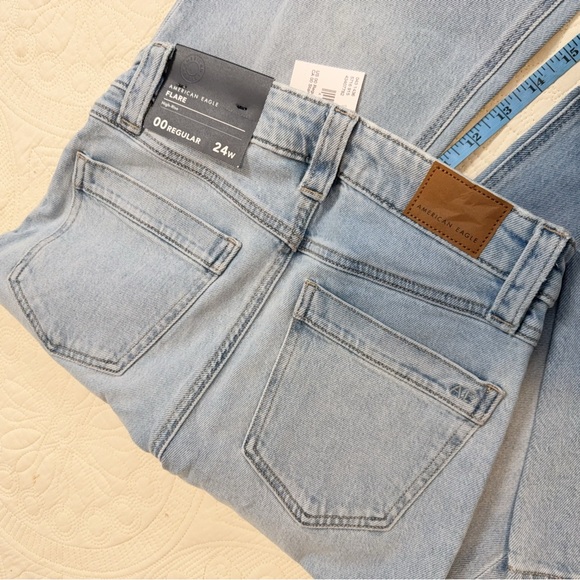 NWT 1436-5716 american eagle flare Jeans - Picture 6 of 7